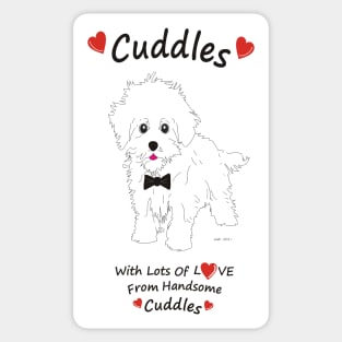 Cuddles Sticker